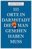 111 Orte in Darmstadt, die man gesehen haben muss