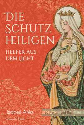 Die Schutzheiligen, 50 Karten mit Buch