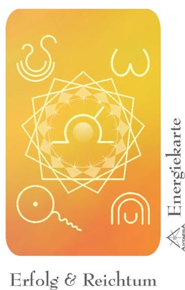Energie - Symbolkarte \"Erfolg & Reichtum\"