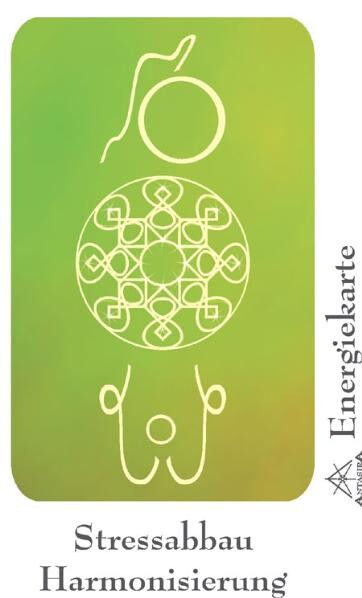 Energie - Symbolkarte \"Stressabbau & Harmonisierung\"
