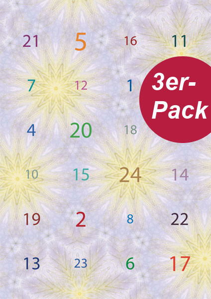 Imagami Adventskalender Schneeweiß - AKTION 3er-Pack