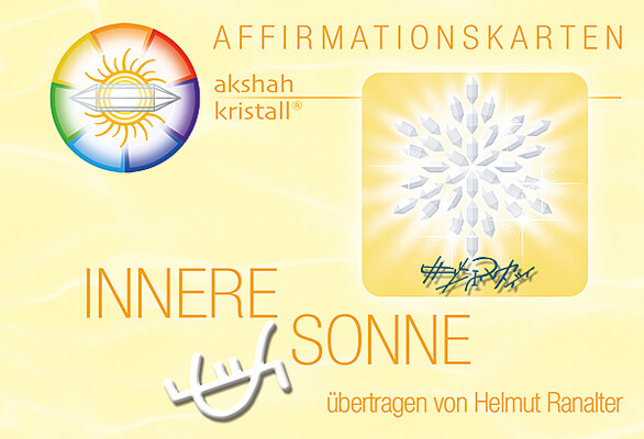 Affirmationskarten Innere Sonne