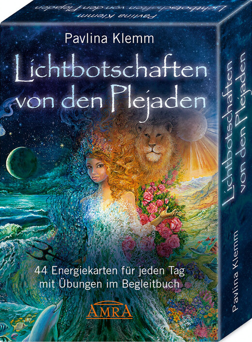 Lichtbotschaften von den Plejaden - das Kartenset: 44 Energiekarten für jeden Tag mit Übungen im Begleitbuch, m. 1 Buch,