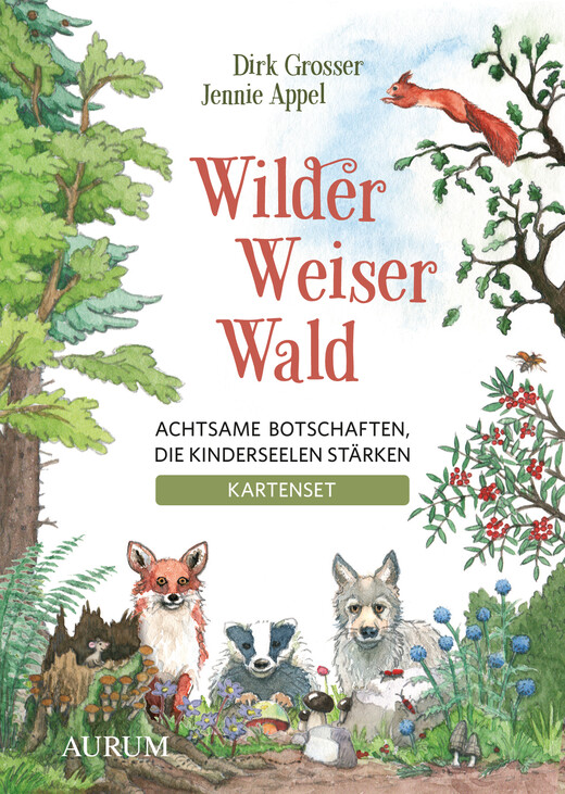 Wilder Weiser Wald. Achtsame Botschaften, die Kinderseelen stärken. Kartenset