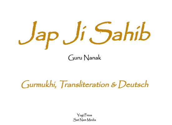 Jap Ji Sahib Deutsch