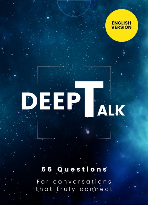 DeepTalk Gesprächsfragekarten (Poket Size) ENGLISH Version