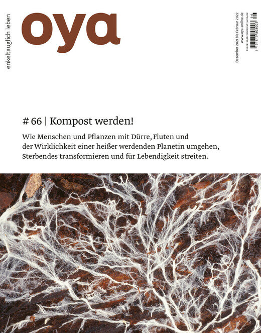 Oya Ausgabe Nr. 66, Dezember 2021 bis Januar 2022