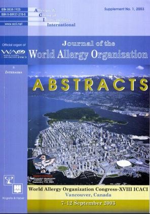Abstracts of the World Allergy Congress XVIII