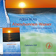 Aqua-Blau Abendsonnen-Wasser