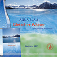 Aqua-Blau Gletscher-Wasser