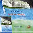 Aqua-Blau Gullfoss-Wasser