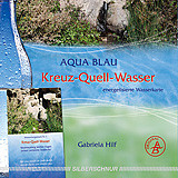 Aqua-Blau Kreuz-Quell-Wasser