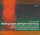 Bedingungen geistiger Forschung, 3 Audio-CD