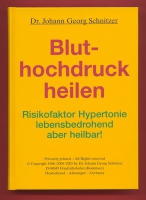 Bluthochdruck heilen