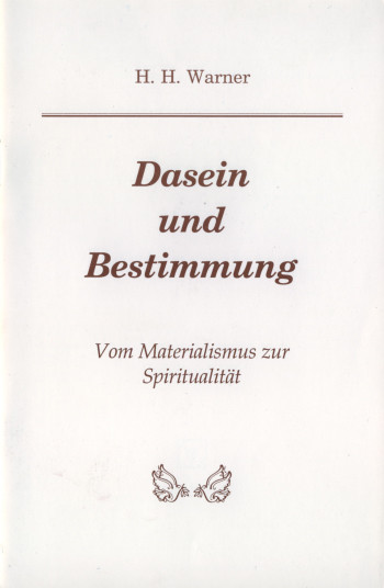 Dasein und Bestimmung