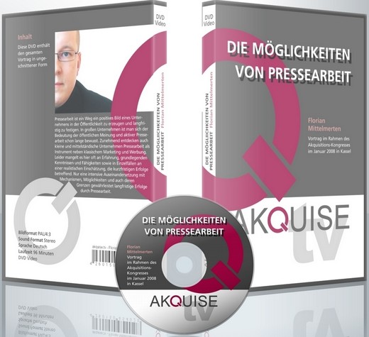 Die Möglichkeiten von Pressearbeit, 1 DVD-Video