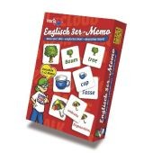 Englisch 3er-Memo (Kinderspiel)