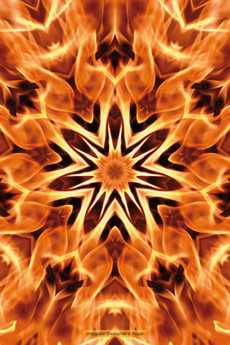 Fuss-Chakra - Element Feuer