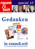 Gedanken in raum&zeit - raum & zeit special 10