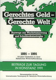 Gerechtes Geld - Gerechte Welt