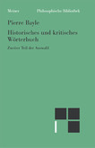 Historisches und kritisches Wörterbuch