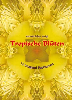 Imagami-Postkarten-Mappe Tropische Blüten (12 imagami Postkarten)