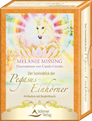 Lichtvolle Pegasus-Einhörner, m. Meditationskarten