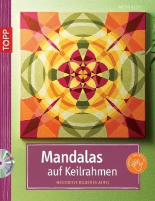 Mandalas auf Keilrahmen, m. CD-ROM
