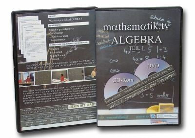 Mathematik.tv Algebra, Teil 1, 1 DVD-Video