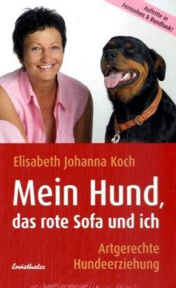 Mein Hund, das rote Sofa und ich