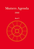 Mutters Agenda, Bd. 9