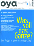 Oya Ausgabe Nr. 11, November - Dezember