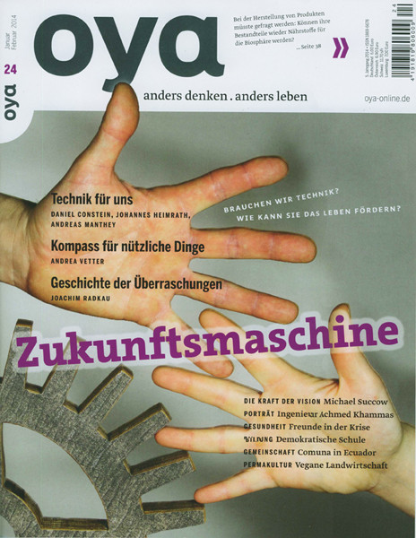 Oya Ausgabe Nr. 24, Januar/Februar 2014