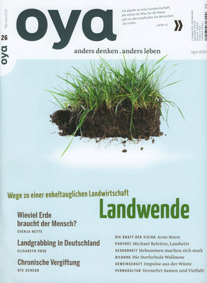 Oya Ausgabe Nr. 26, Mai/Juni 2014