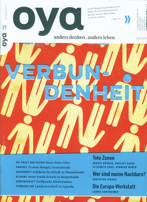 Oya Ausgabe Nr. 27, Juli/August 2014