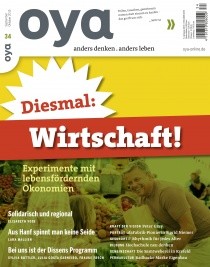 Oya Ausgabe Nr. 34, September/Oktober 2015