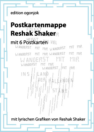 Postkartenmappe Reshak Shaker