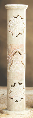 Räuchersäule Buddha/Lotus