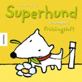 Superhund schnuppert Frühlingsluft