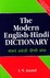 The Modern English-Hindi Dictionary