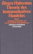 Theorie des kommunikativen Handelns, 2 Bde.