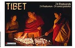 Tibet, 24 Postkarten