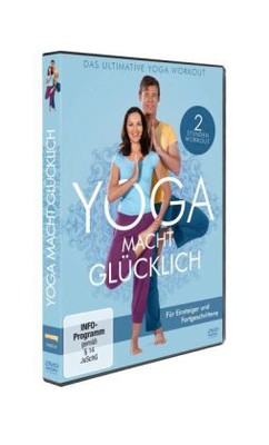 Yoga macht glücklich - Das ultimative Yoga Workout, 1 DVD