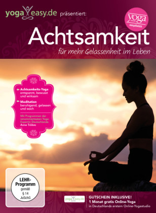 YogaEasy.de - ACHTSAMKEIT - für mehr Gelassenheit im Leben, 1 DVD
