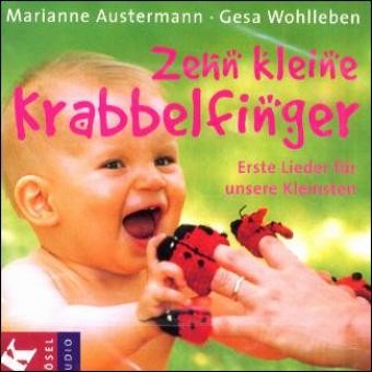 Zehn kleine Krabbelfinger, 1 Audio-CD